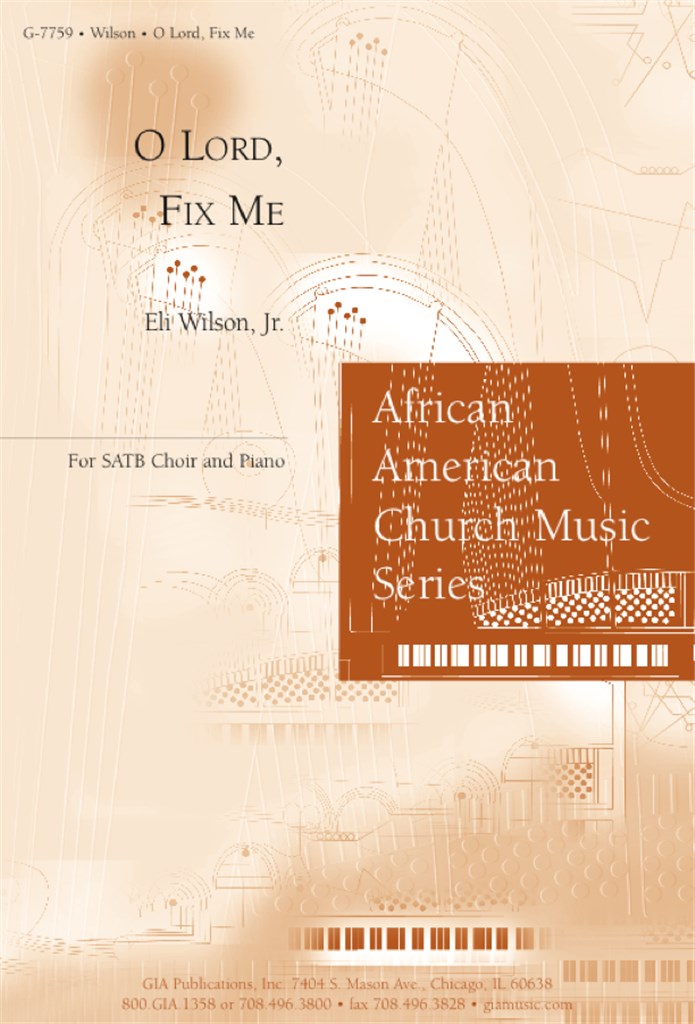 O Lord, Fix Me